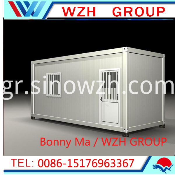 20feet δοχείο εμπορευματοκιβωτίων 20feet container house